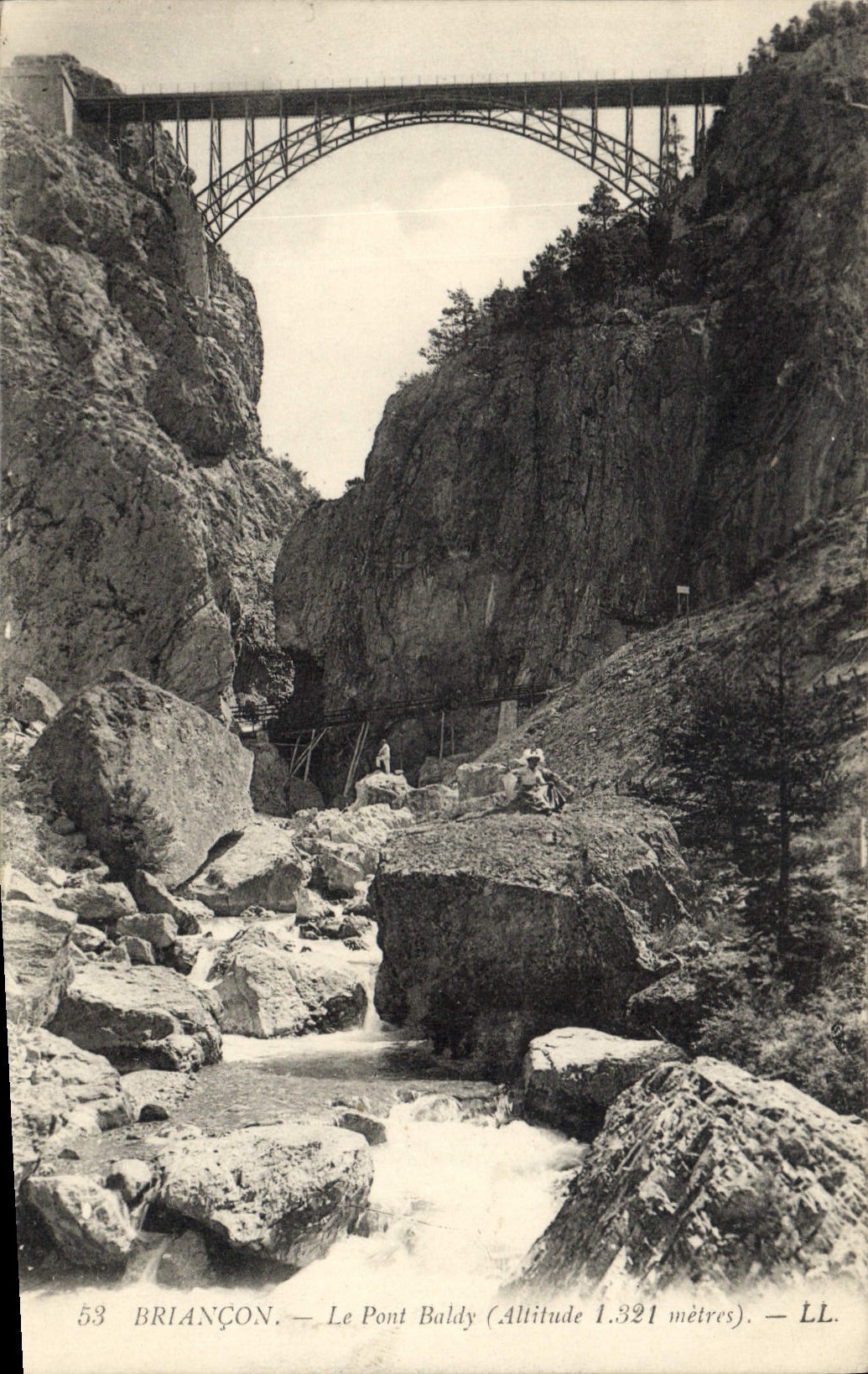 CPA Briancon Le Pont Baldy 