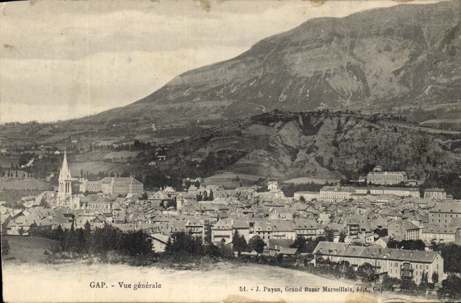 CPA Gap Vue generale 