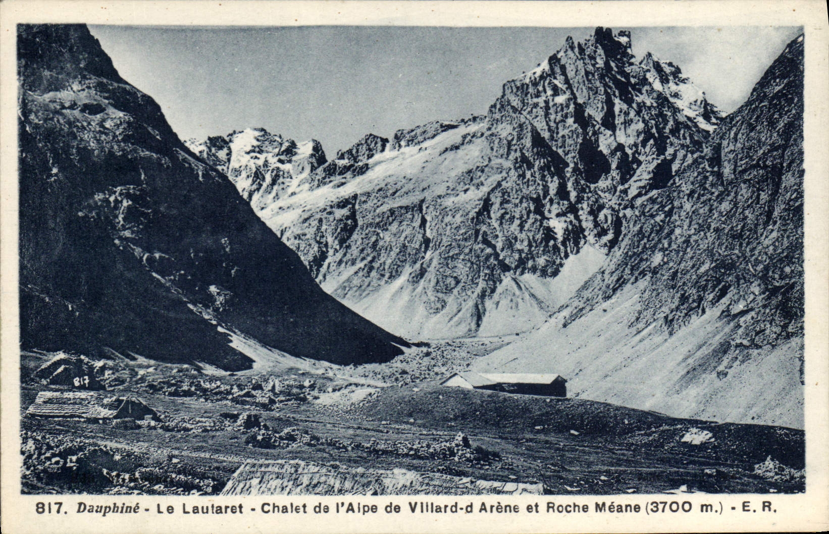 CPA Dauphine Le Lautaret Chalet de l'Alpe de Villard d Arene et Roche Meane