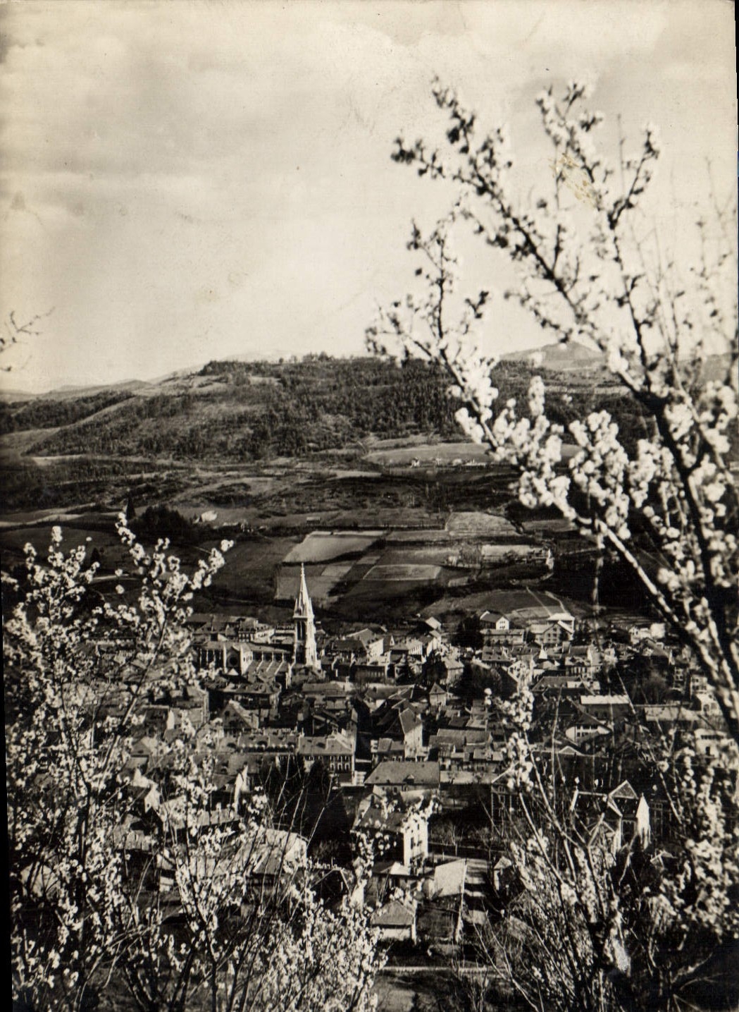 CPA Gap Vue panoramique a droite le Col Bayard