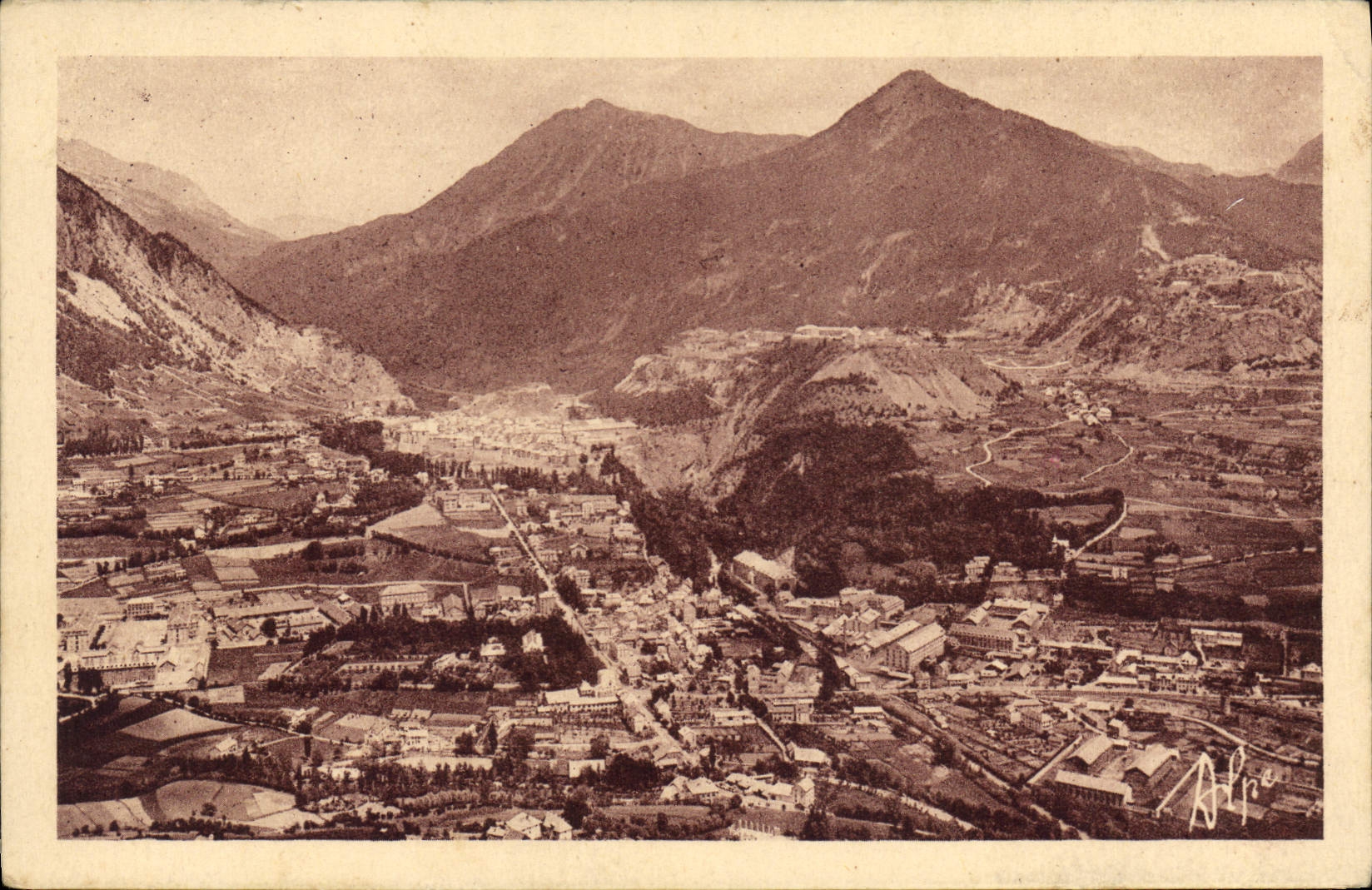 CPA Briancon Vue generale 