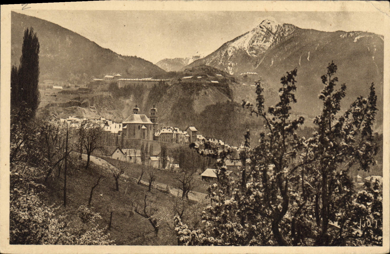 CPA Briancon Htes Alpes Vue generale 