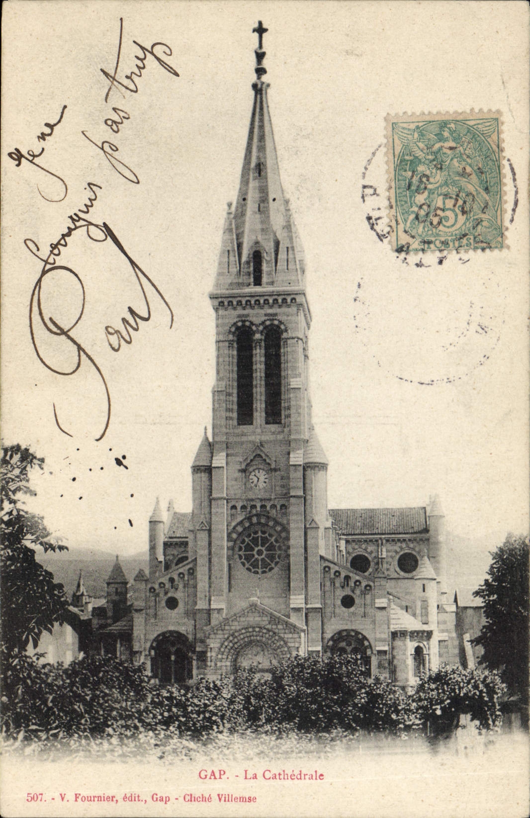 CPA Gap La Cathedrale 