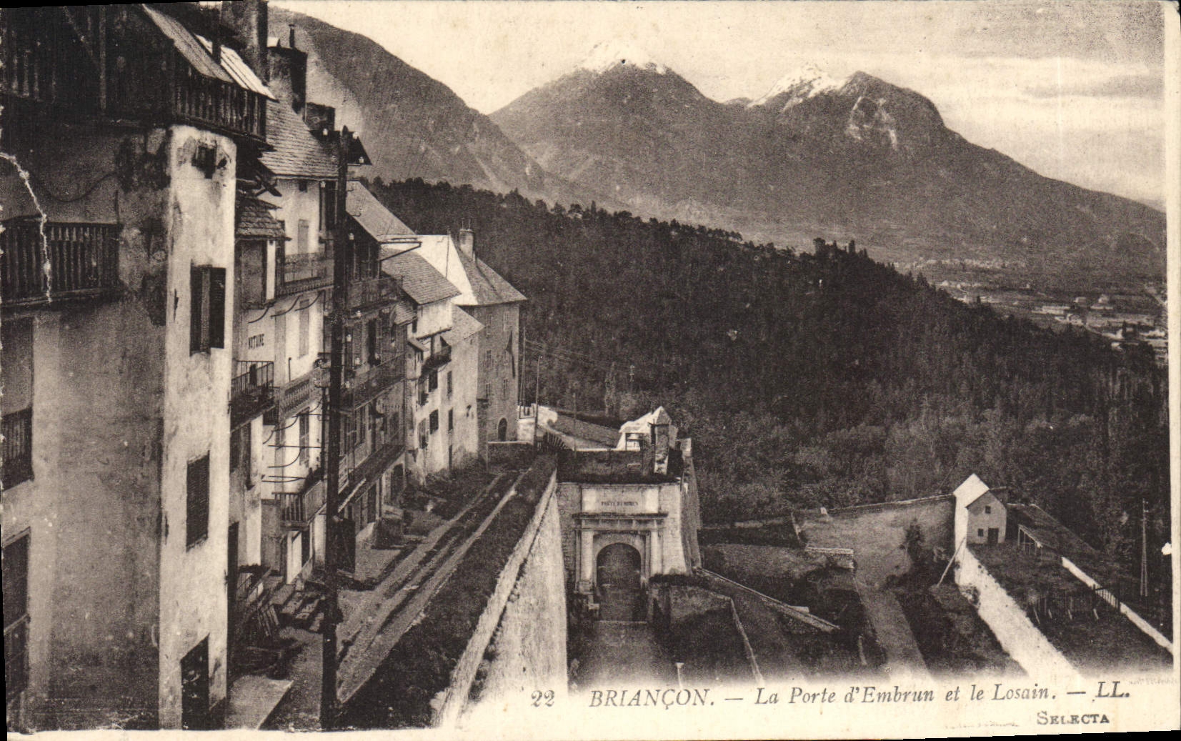 CPA Briancon La Porte d'Embrun et le Losain