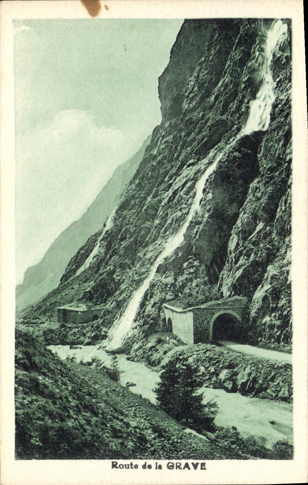 CPA Route de la Grave 