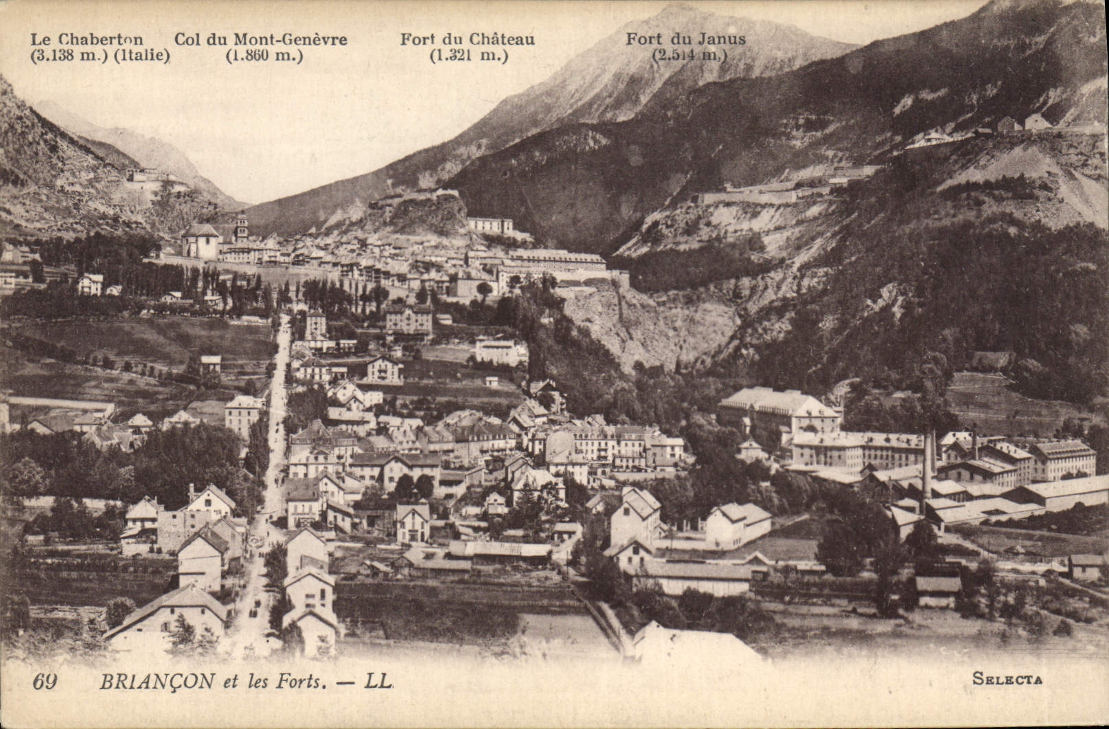 CPA Briancon et les Forts 