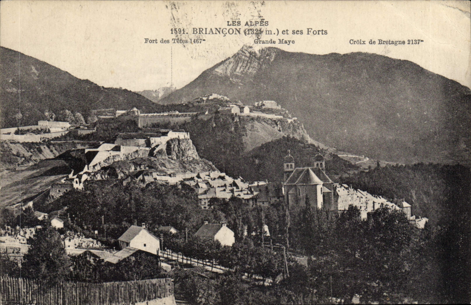 CPA Briancon et ses Forts 