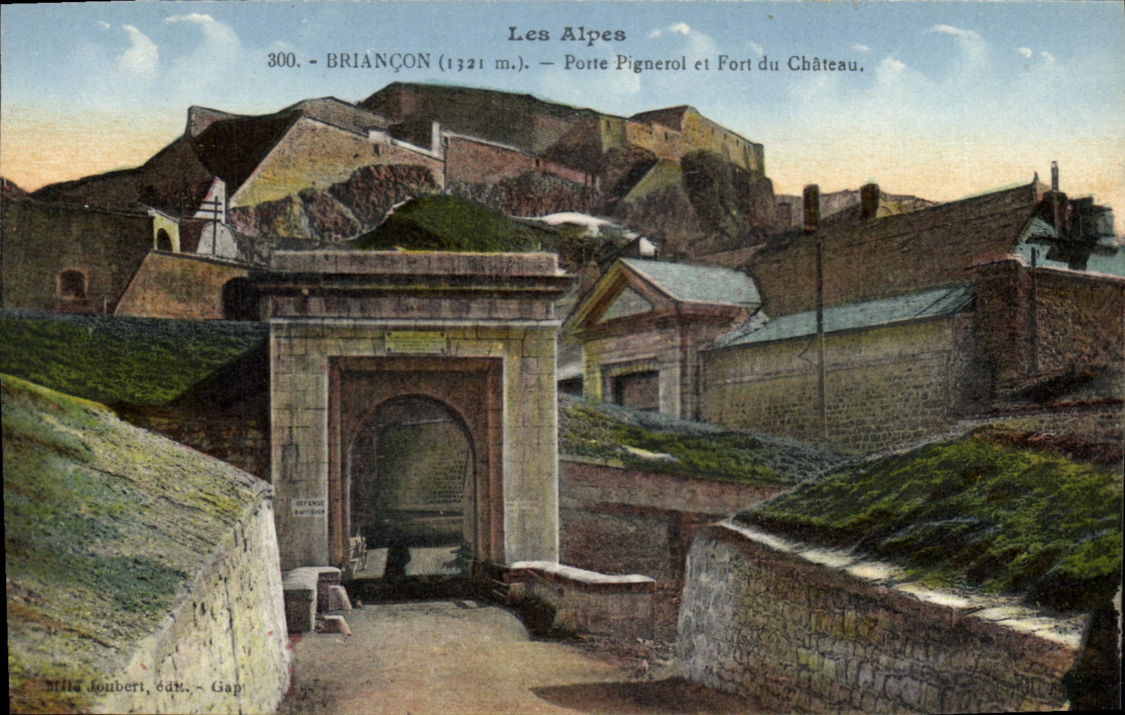 CPA Briancon Porte Pignerol et Fort du Chateau