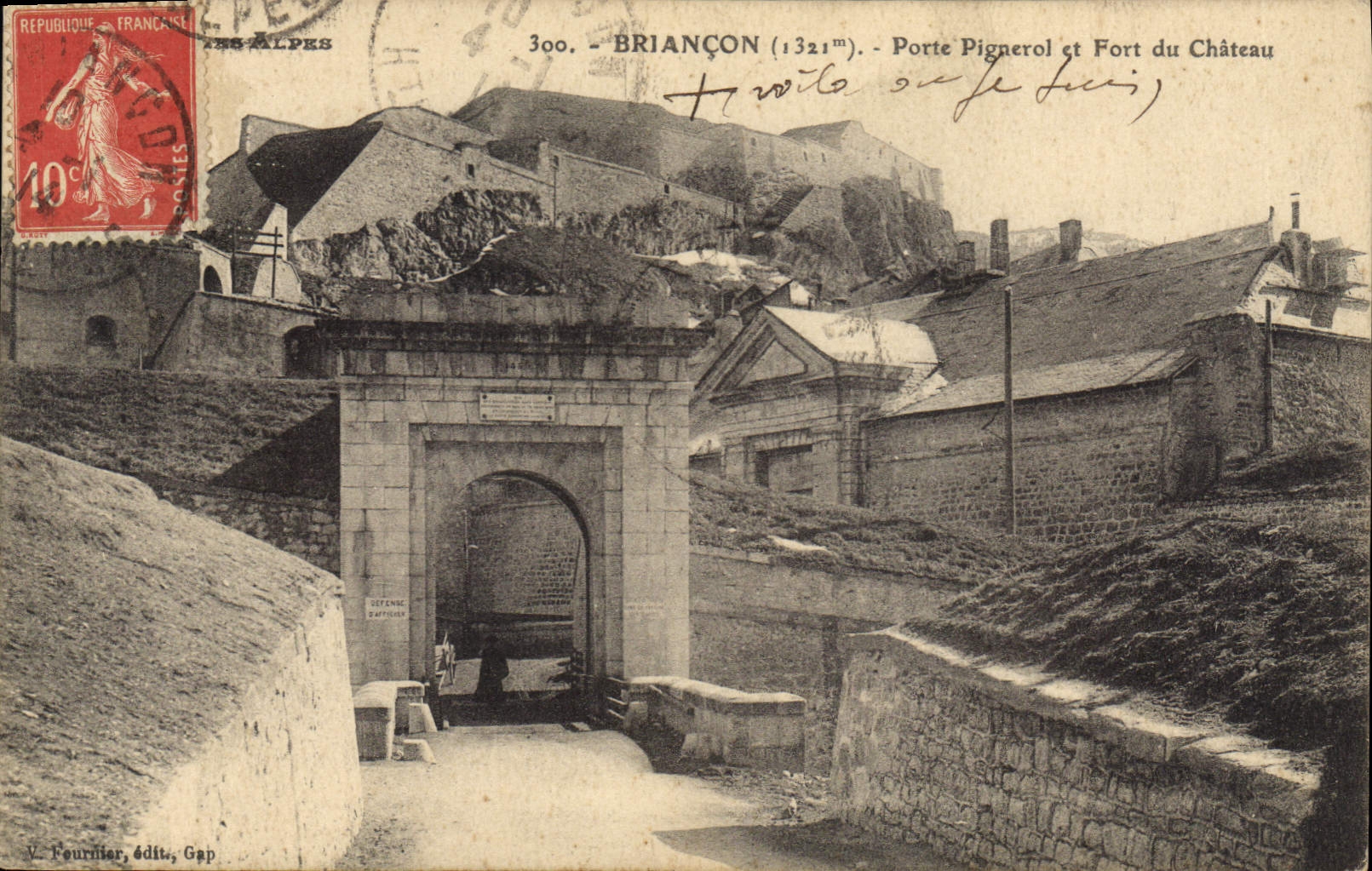 CPA Briancon Pont Baldy sur la Cerveyrette