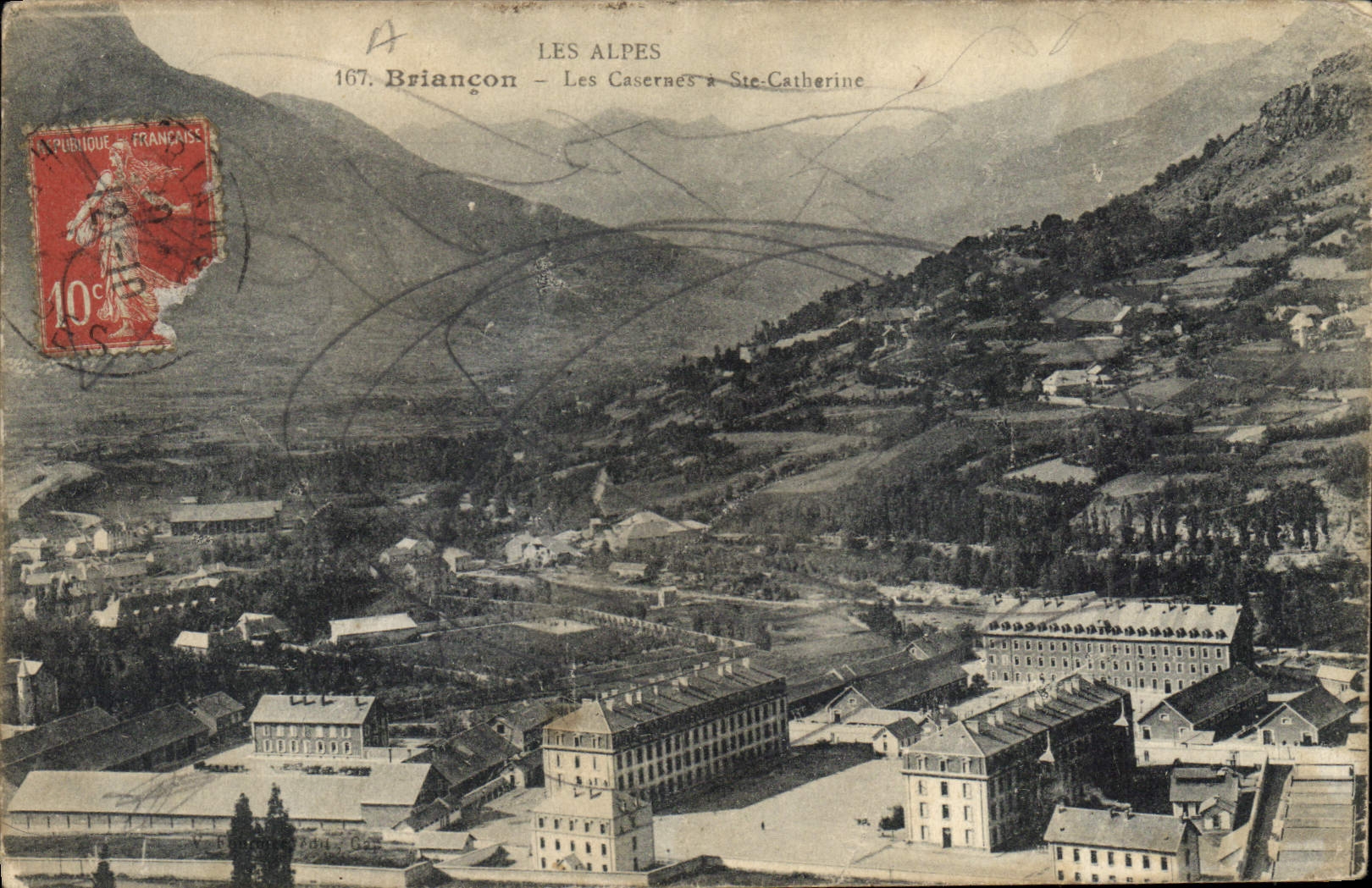 CPA Briancon Vue Generale 