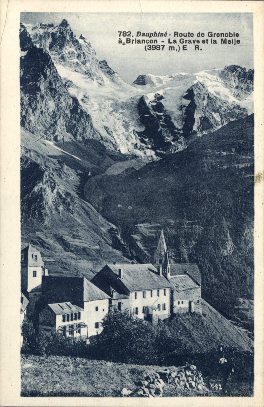 CPA Le Dauphine Pittoresque La Grave et la Meije