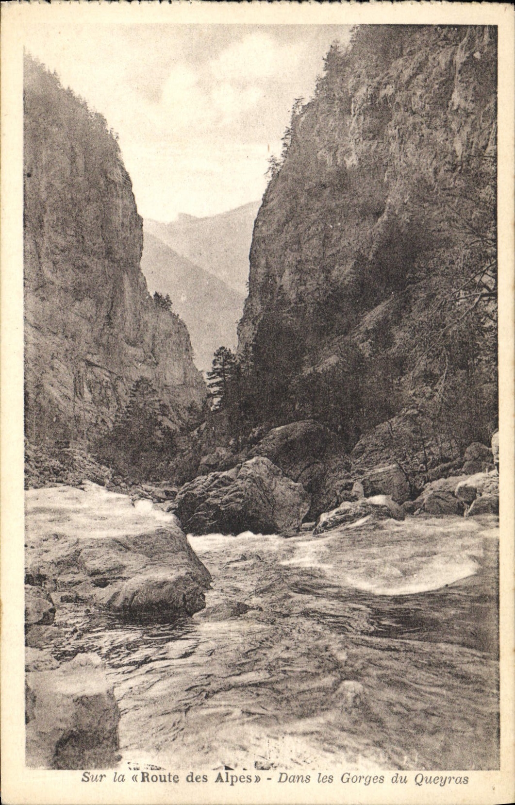 CPA Le Torrent du Melezine Environs de St Paul