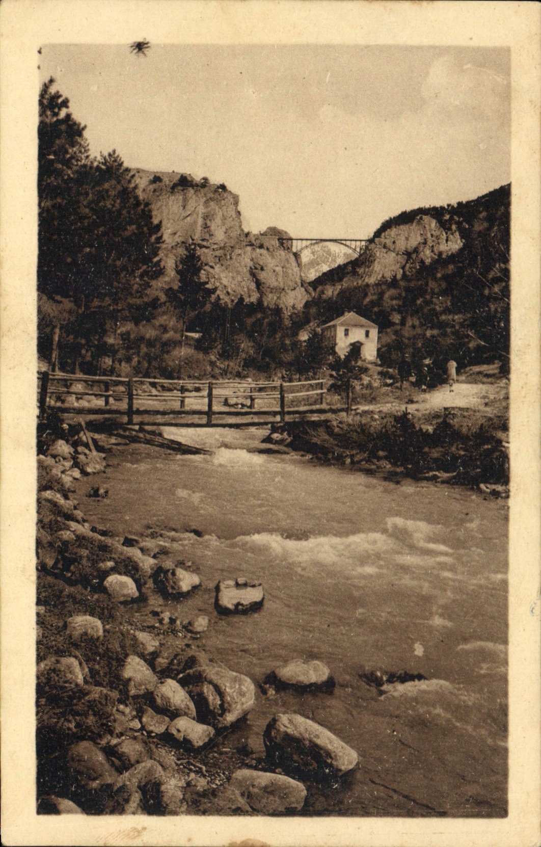 CPA Briancon Pont Baldy sur la Cerveyrette