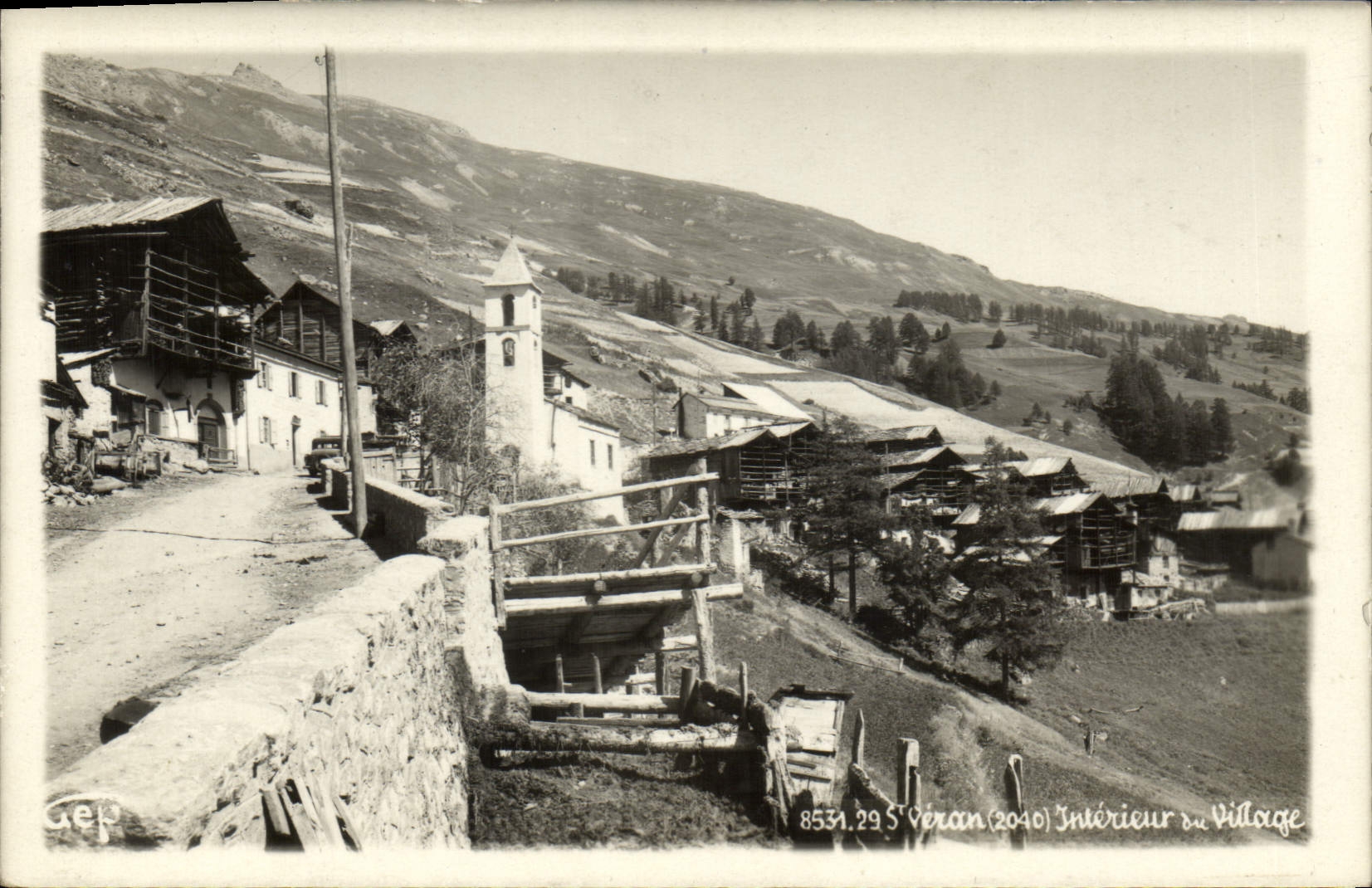 CPA Dans le Queyres Le Mont Viso et le Pic d'Asti
