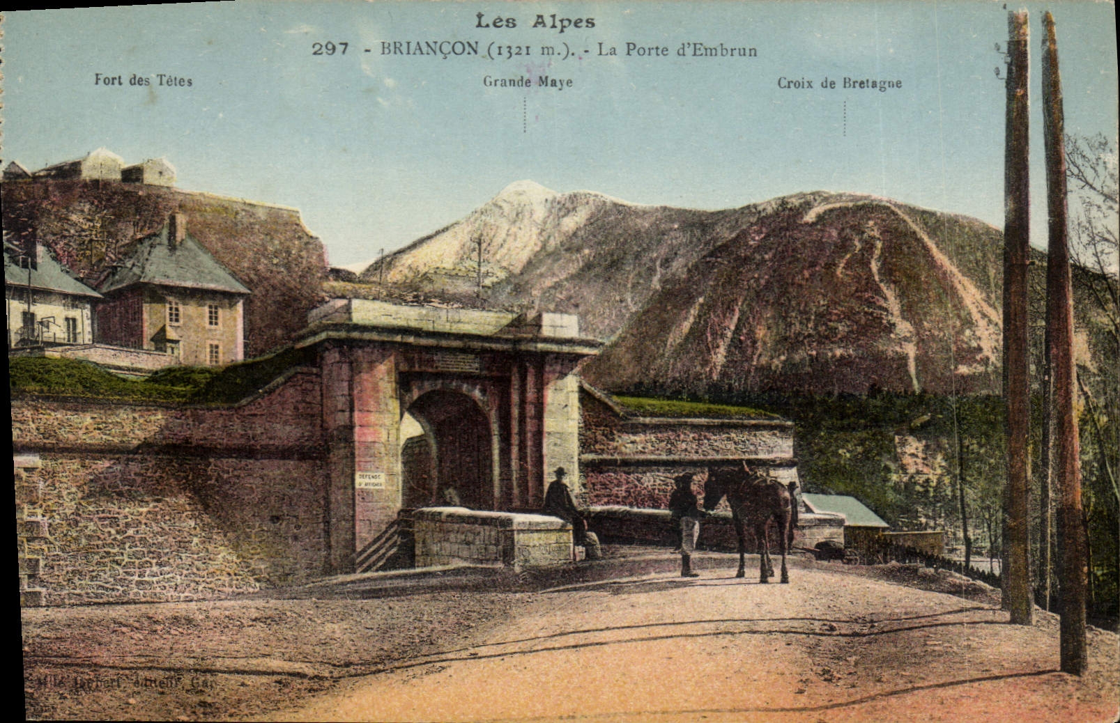 CPA Briancon La Porte d'Embrun 