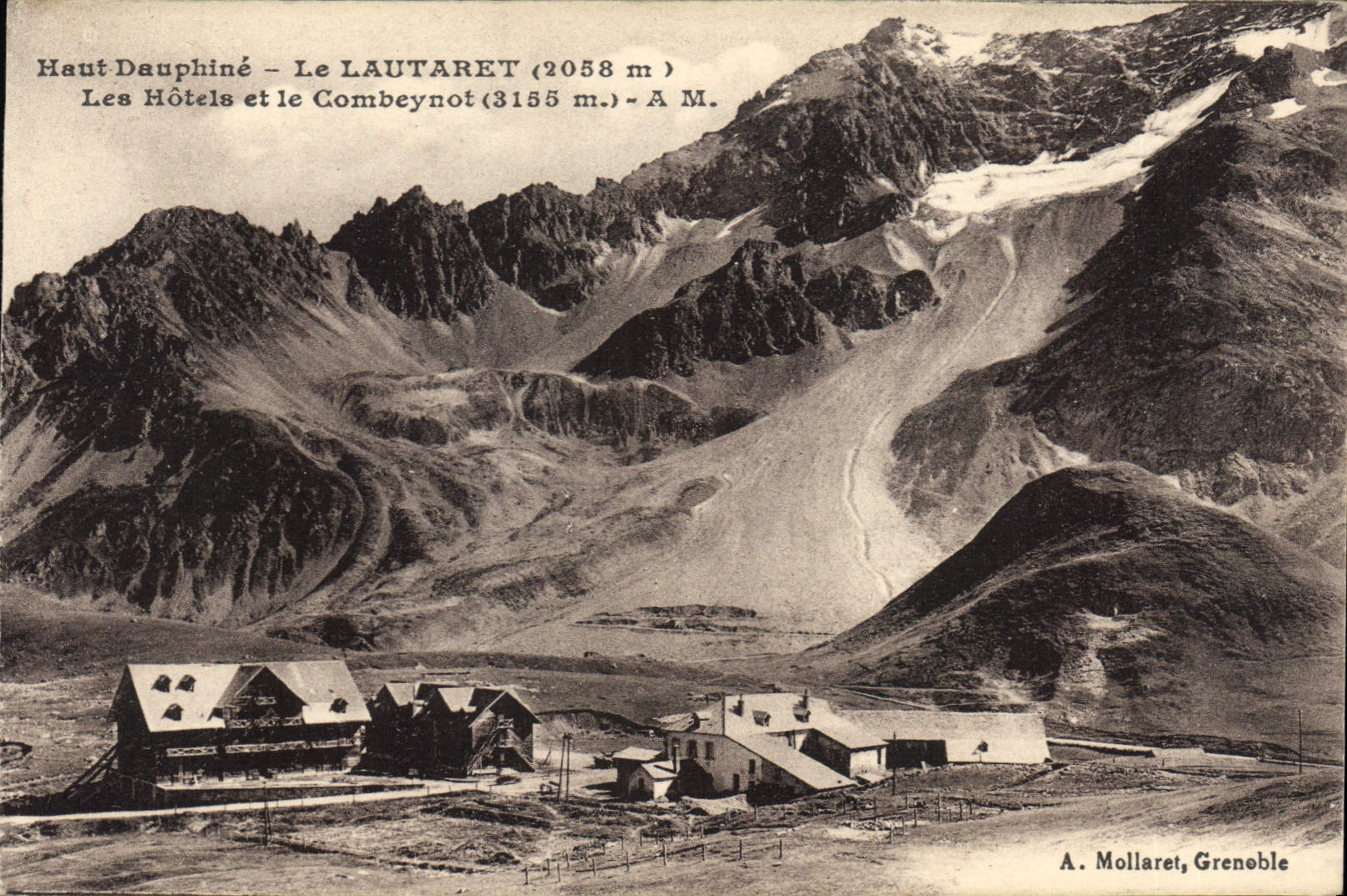CPA Haut Dauphine Le Lautaret Les Hotels et le Combeynot