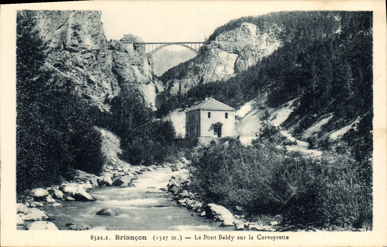 CPA Briancon Le Pont Baldy sur la Cerveyrette