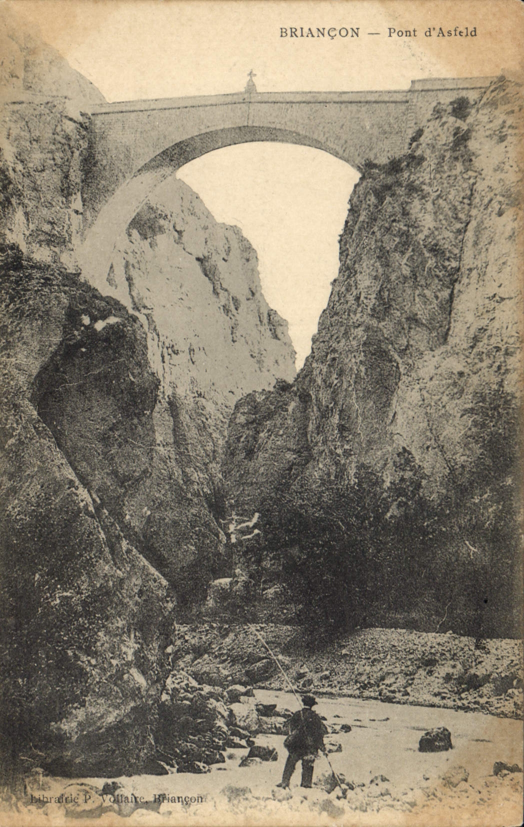 CPA Briancon Pont d'Asfeld 