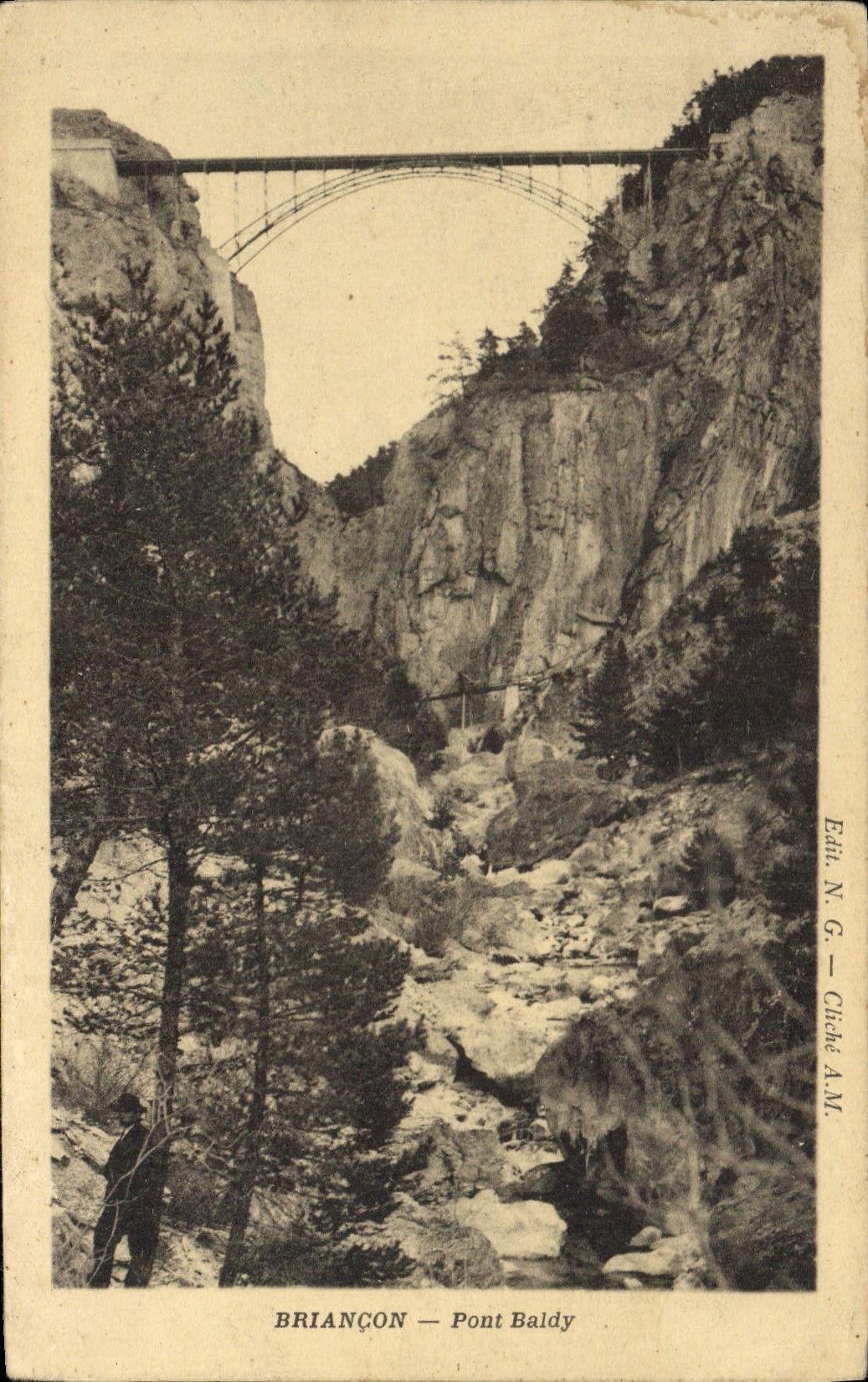 CPA Briancon Pont Baldy 