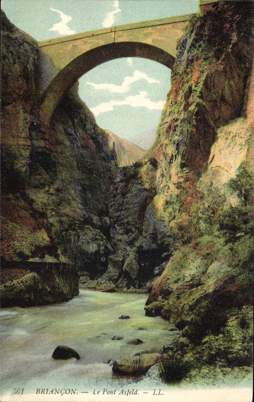 CPA Briancon Le Pont Asfeld 