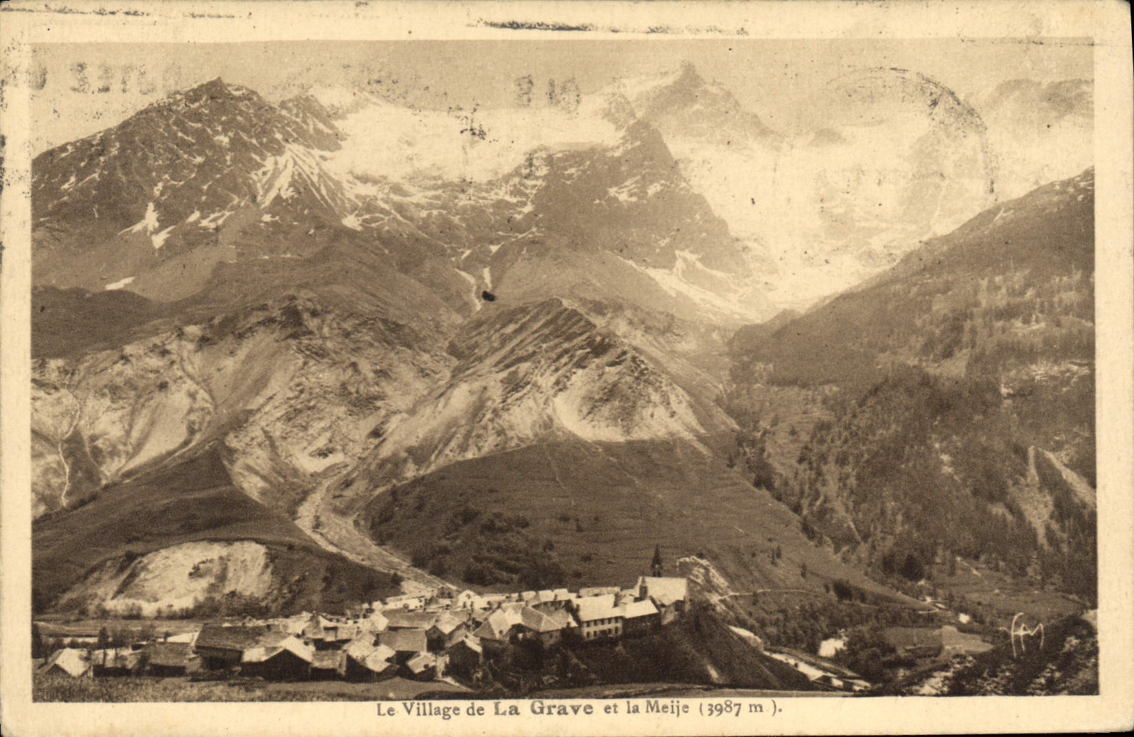CPA Le Village de la Grave et la Meije