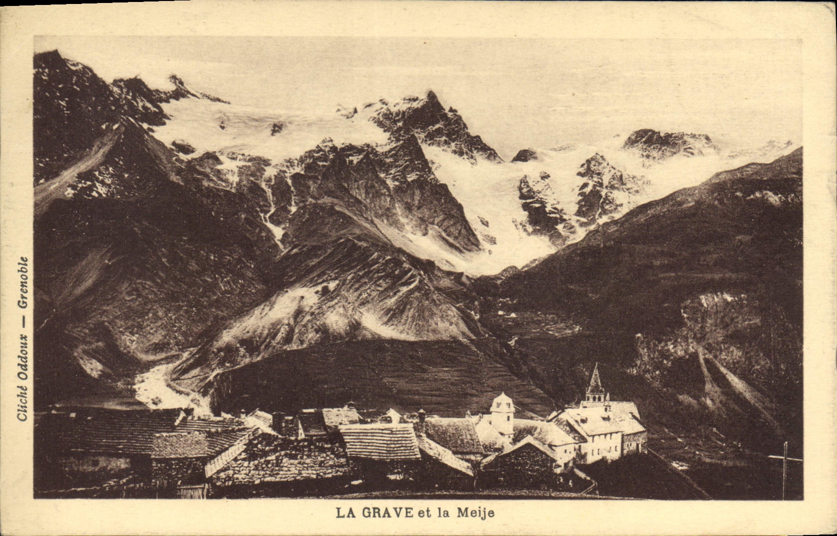 CPA La Grave et la Meije 