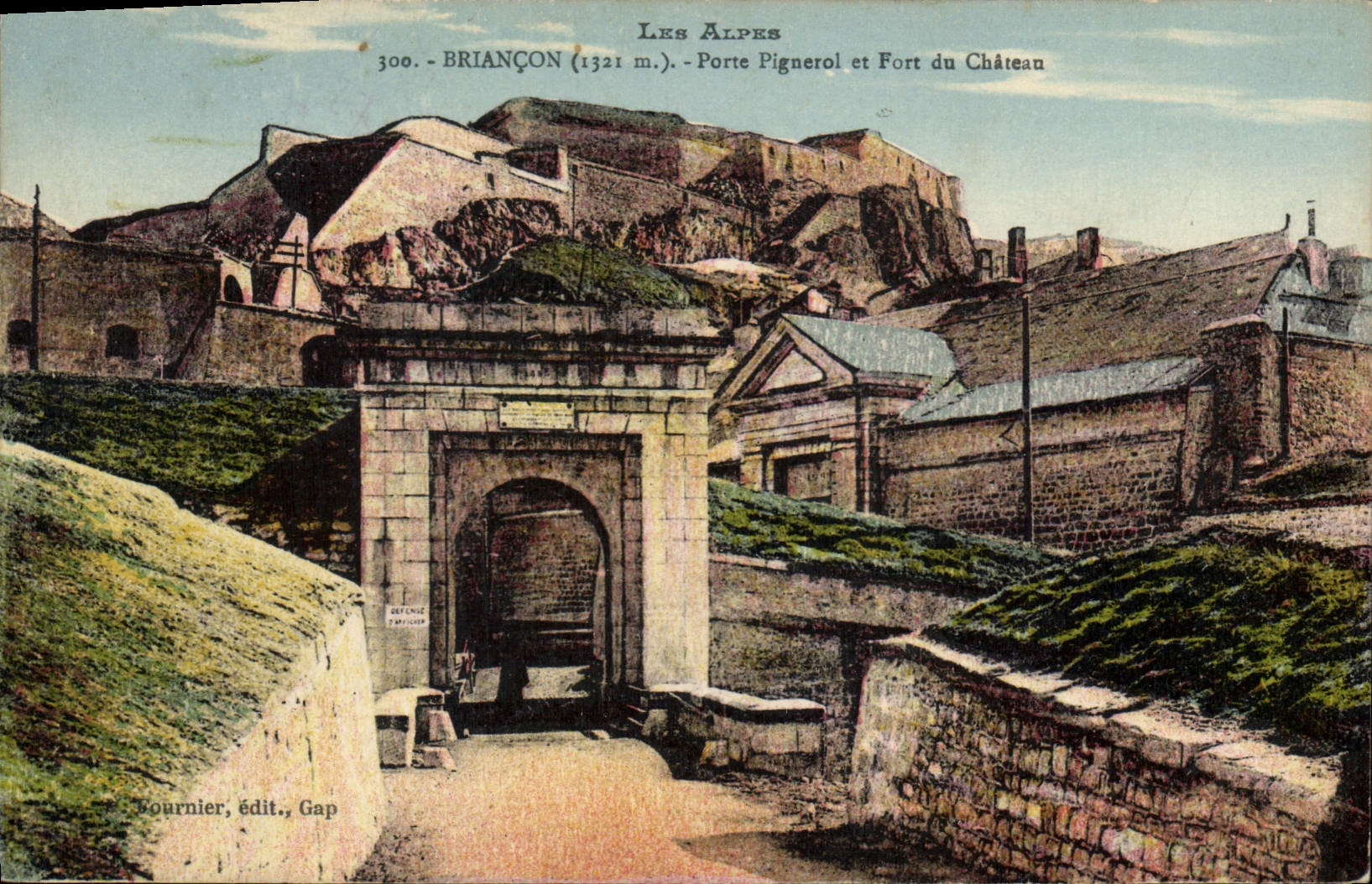 CPA Briancon Porte Piguerol et Fort du Chateau