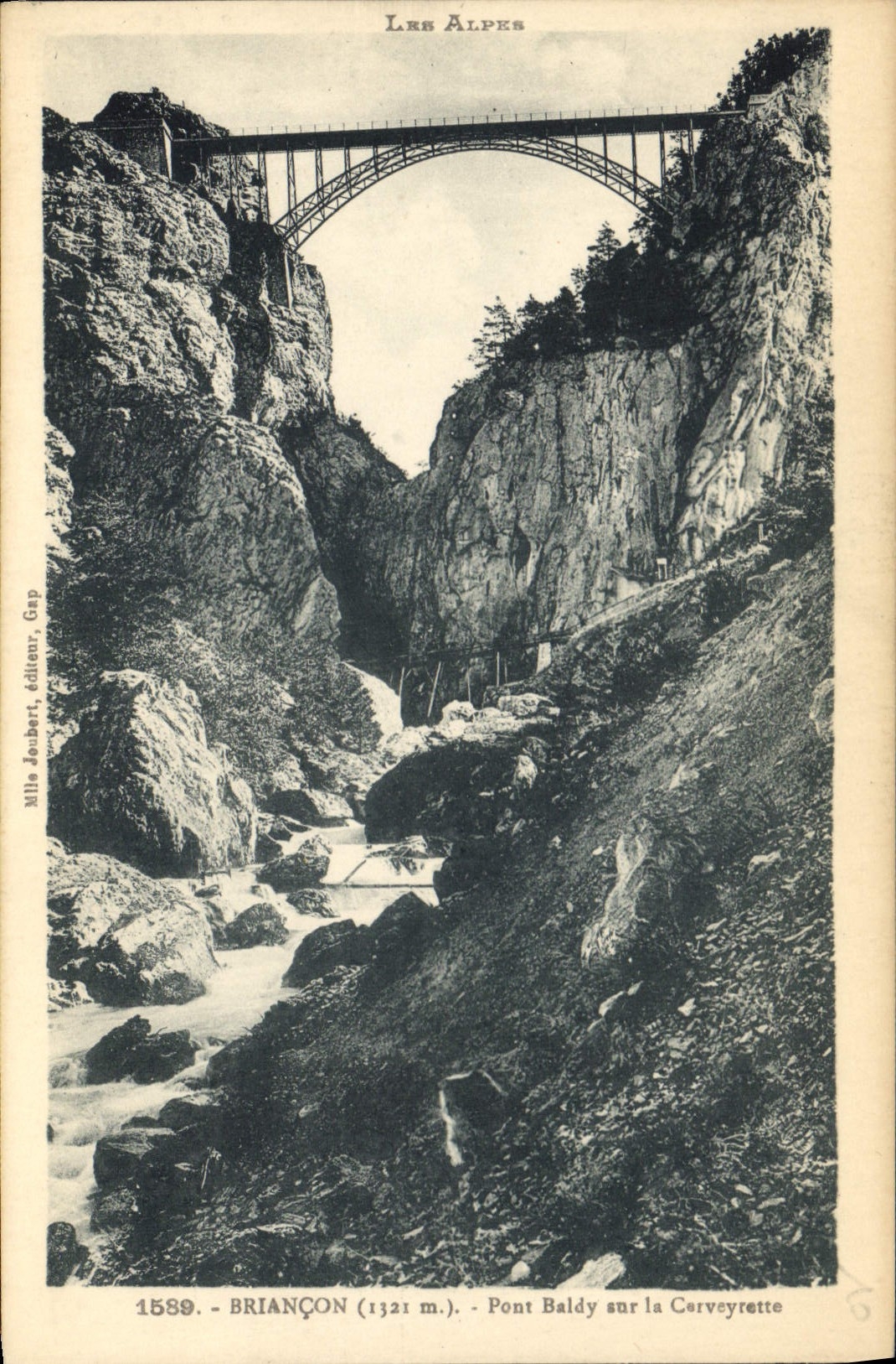 CPA Briancon Pont Baldy sur la Cerveyrette