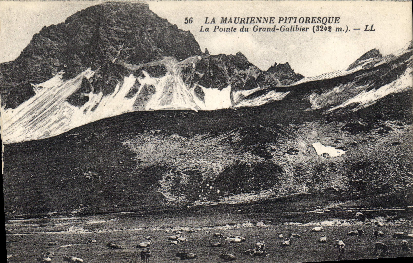 CPA La Pointe du Grand Galibier 