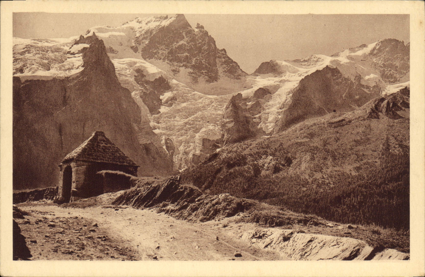 CPA Glaciers de la Meige 