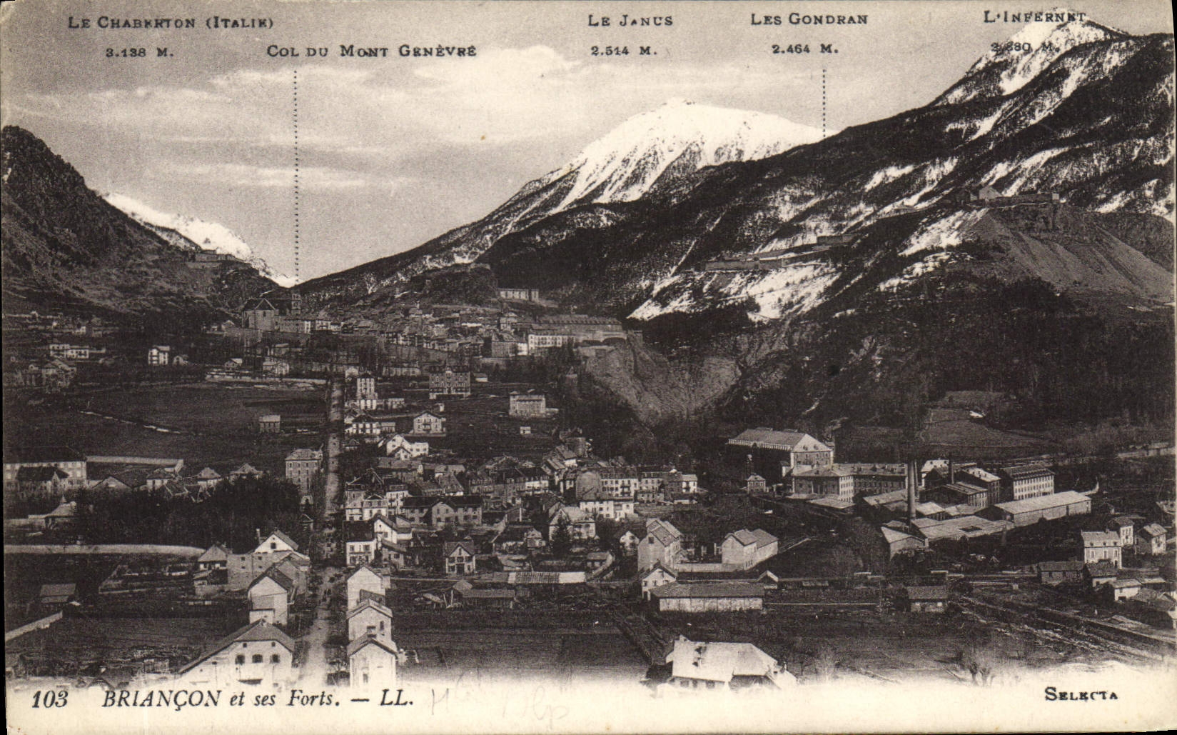 CPA Briancon et ses Forts 