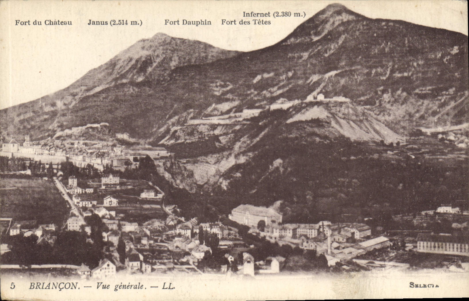 CPA Briancon Vue generale 