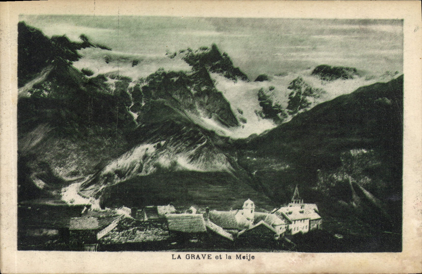 CPA La Grave et la Meije 