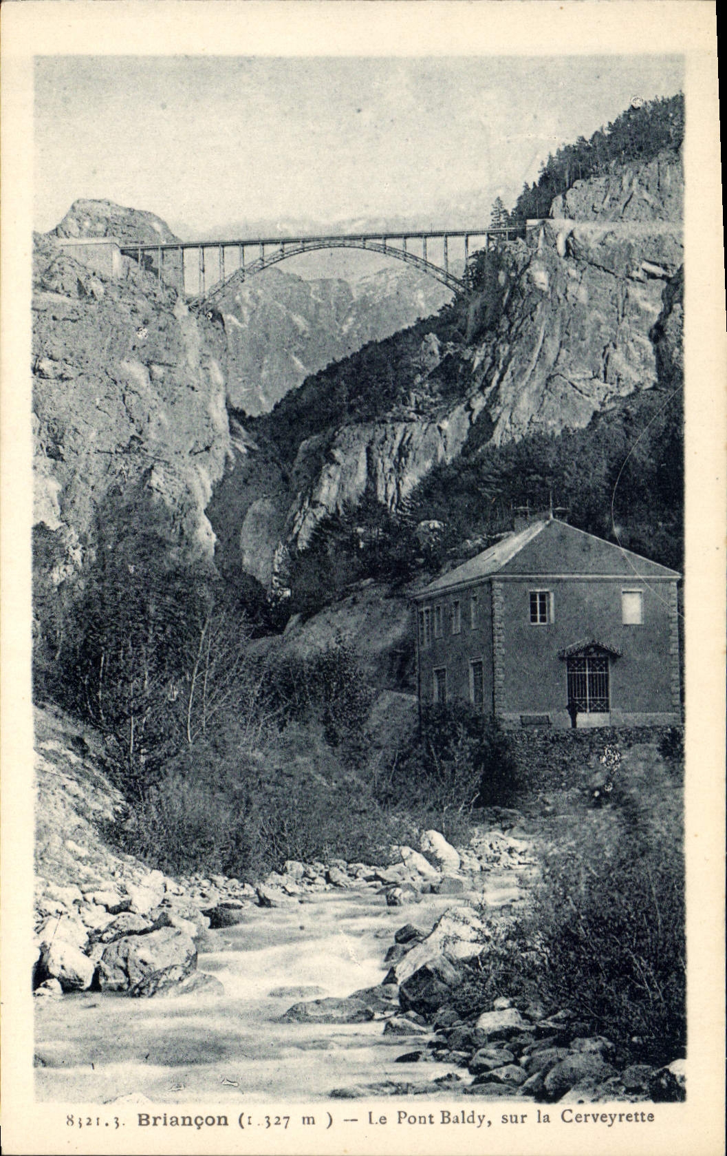 CPA Briancon Le Pont Baldy sur la Cerveyrette 