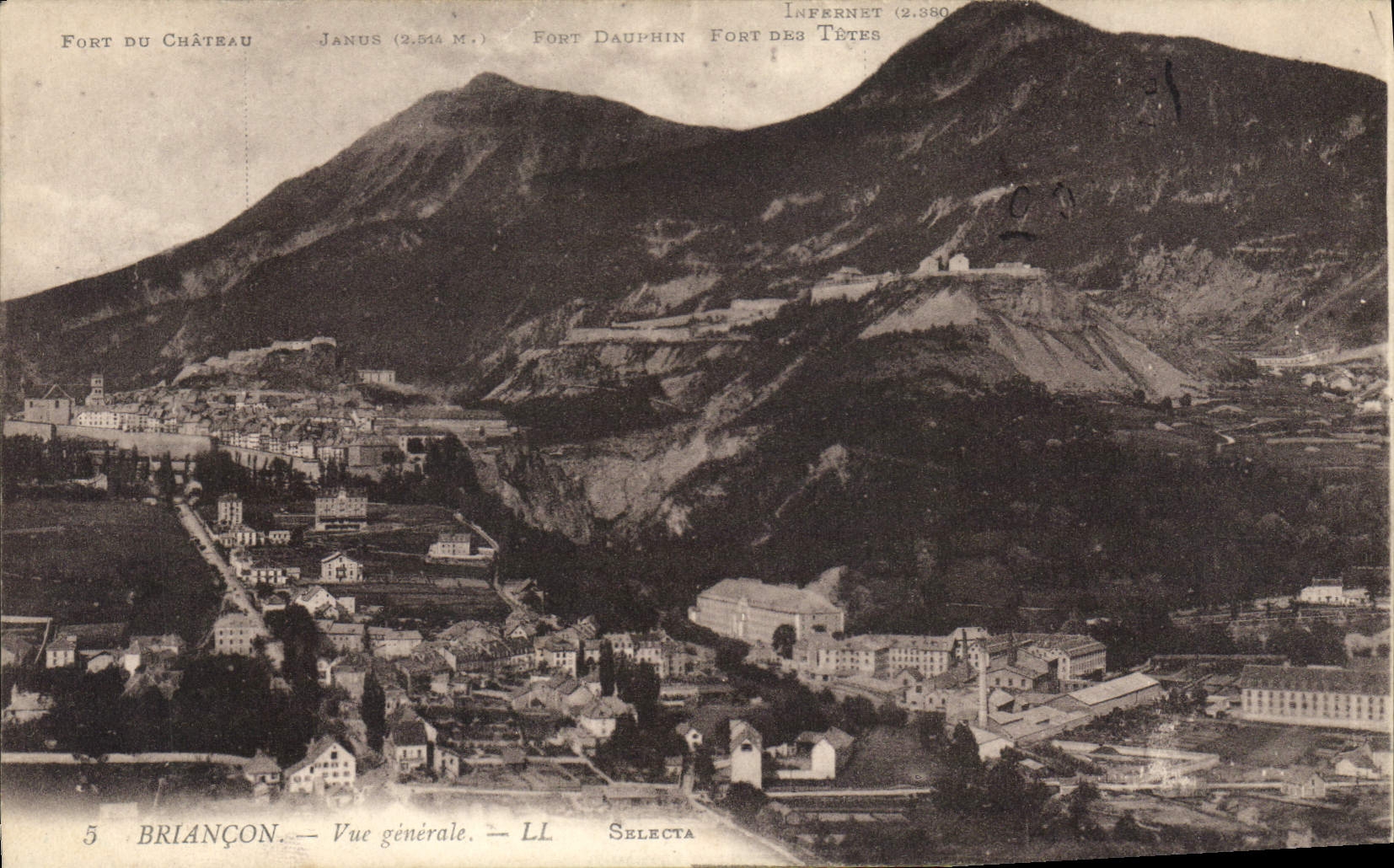 CPA Briancon Vue generale 