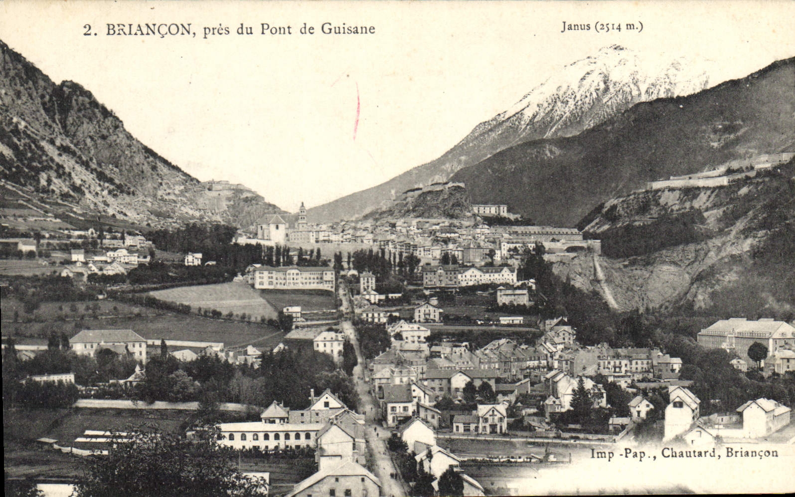 CPA Briancon pres du Pont de Guisane 