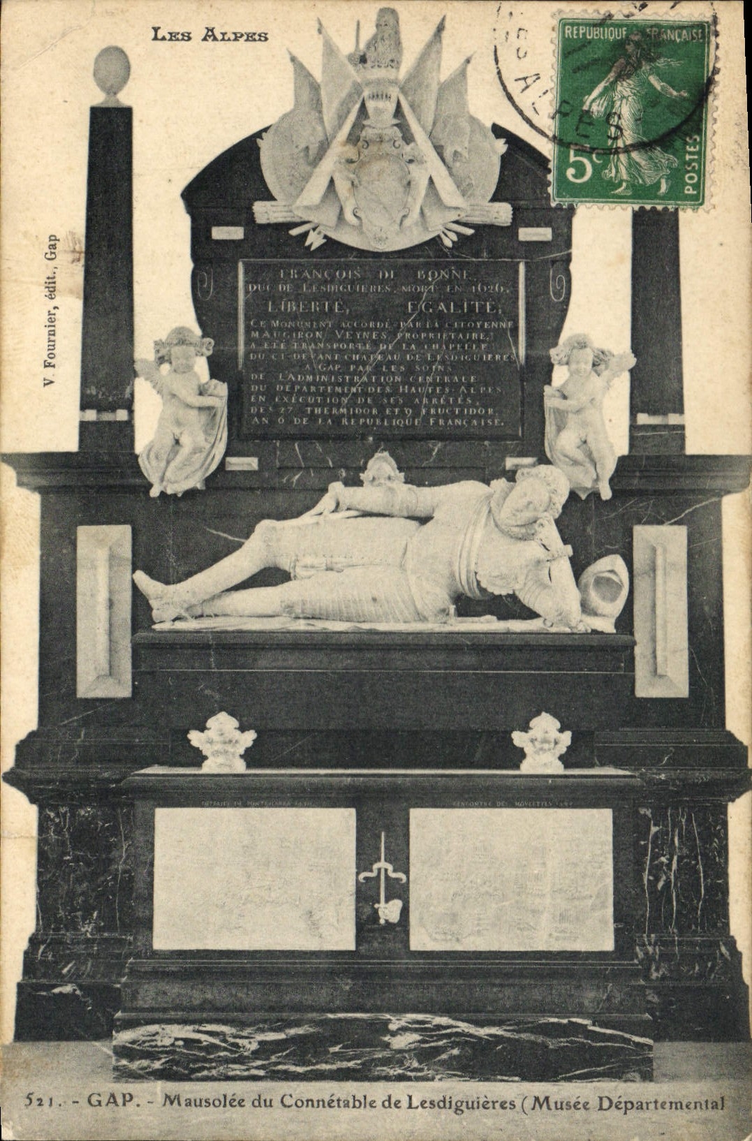 CPA Gap Mausolee du Connetable de Lesdiguieres Musee Departemental