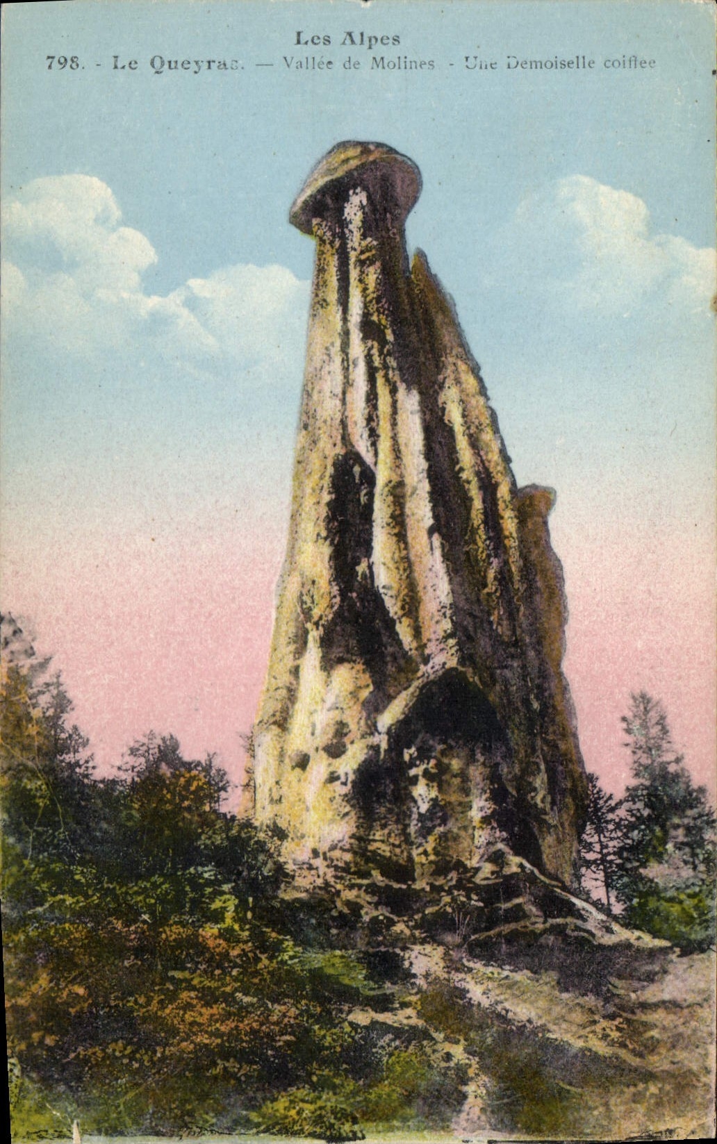 CPA Les Alpes Le Queyras Vallee de Molines