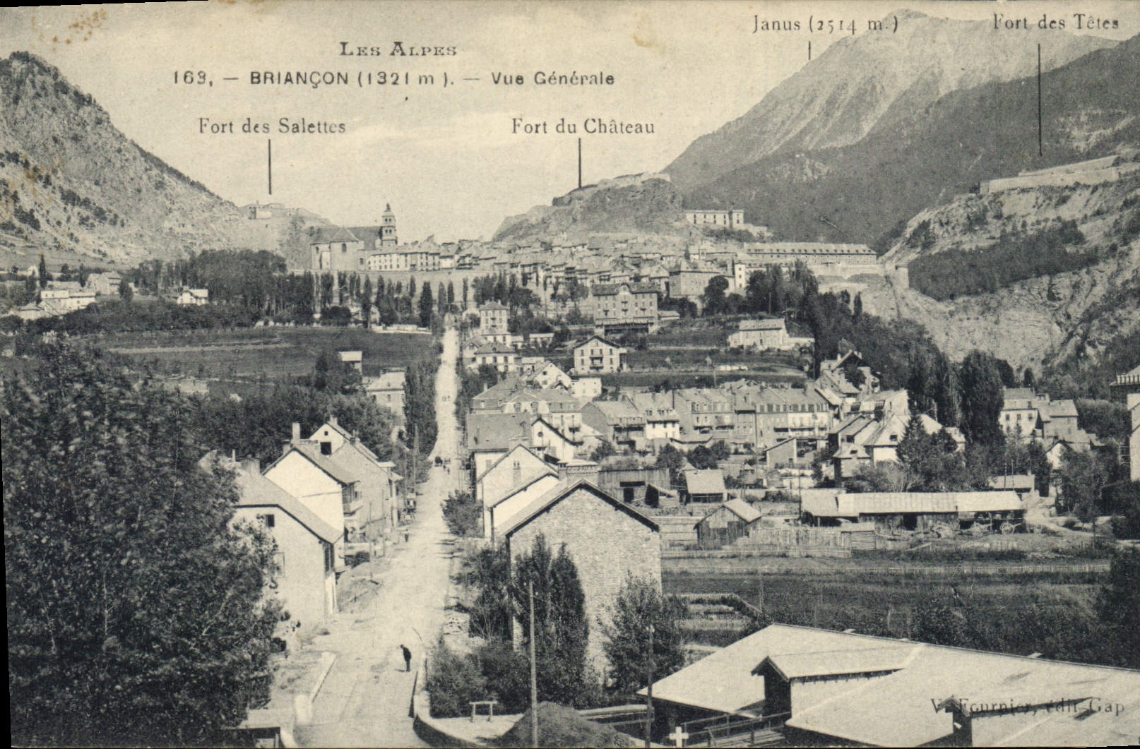 CPA Briancon Vue Generale 