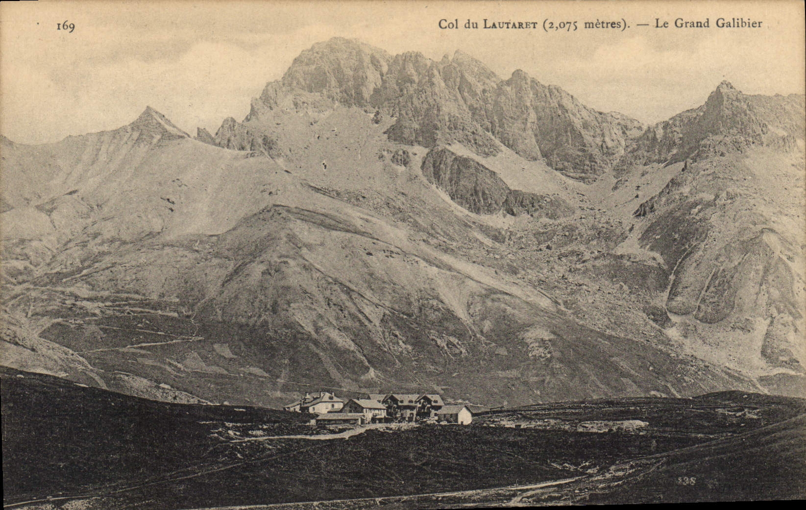 CPA Col du Lautaret Le Grand Galibier 