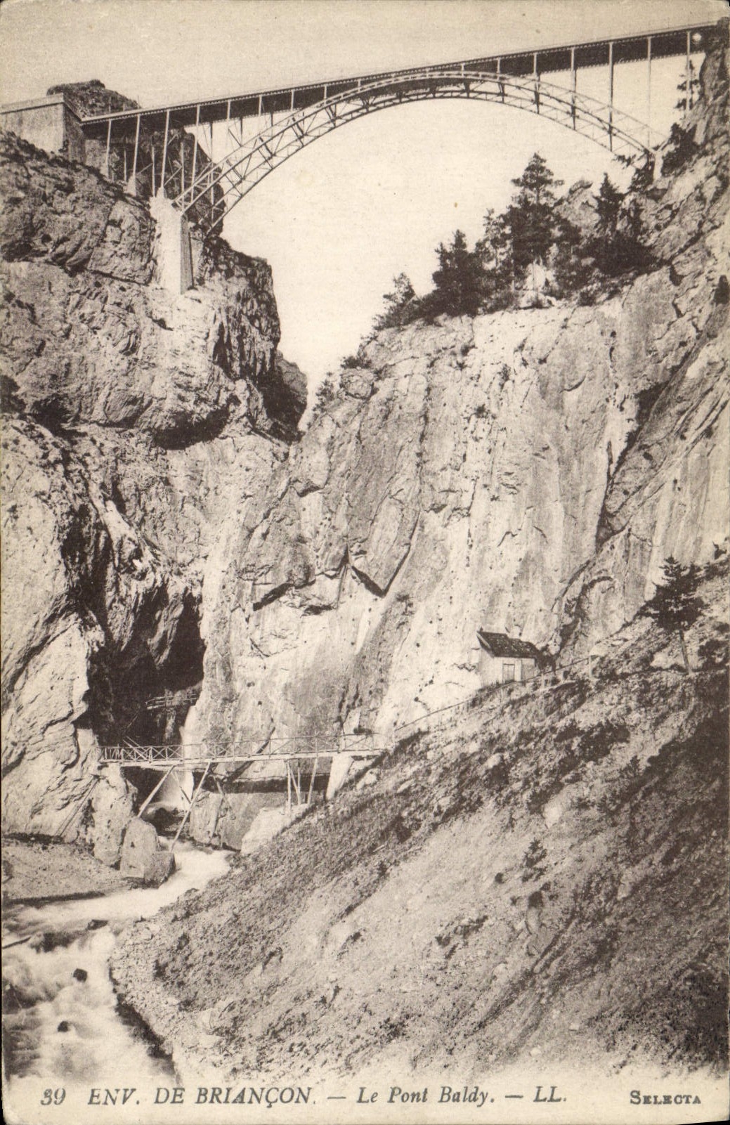 CPA Env de Briancon Le Pont Baldy 