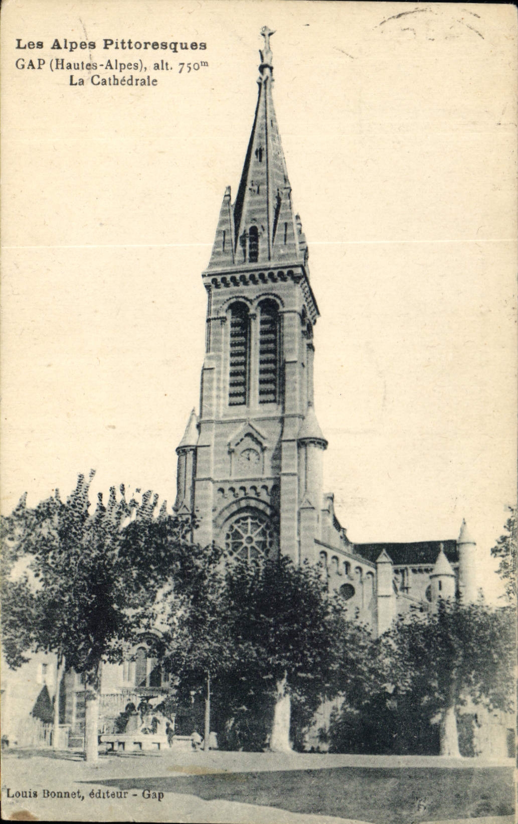 CPA Gap Hautes Alpes La Cathedrale 