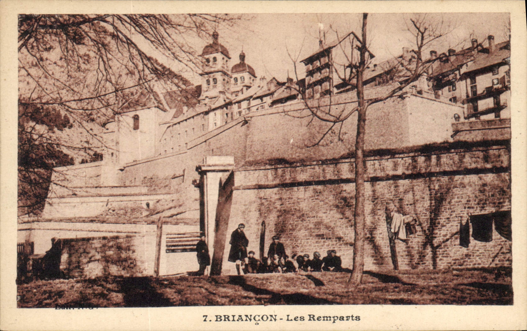 CPA Briancon Les Remparts 