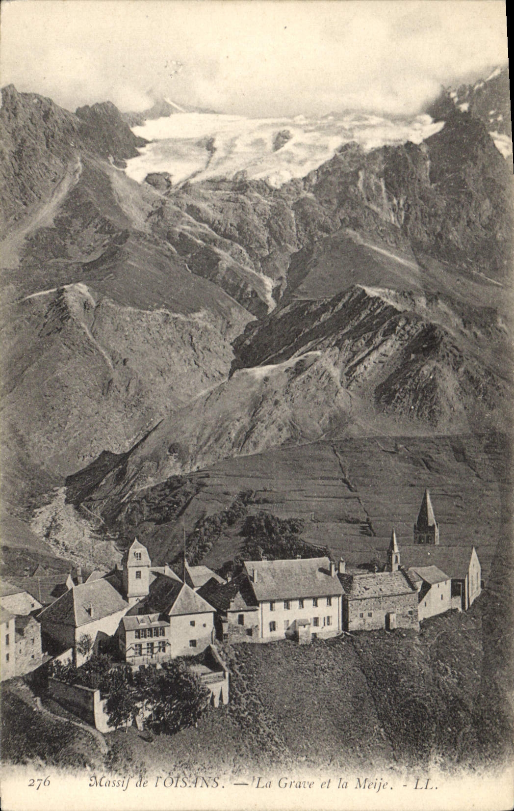CPA Massif de Roisans La Grave et la Meije