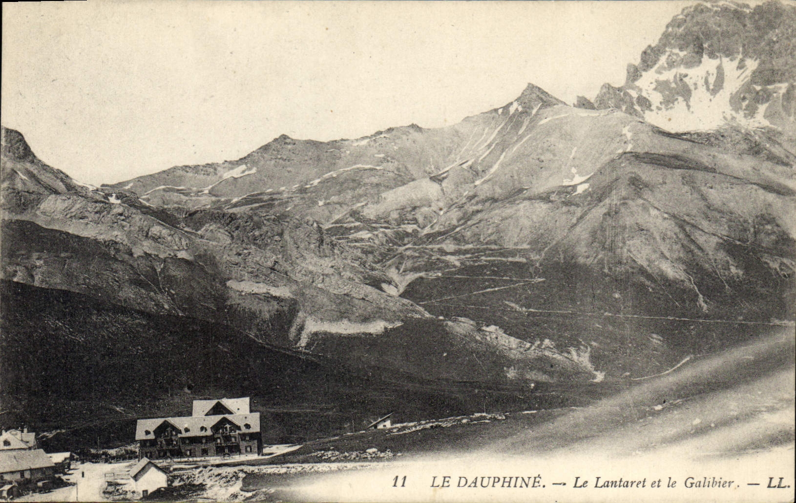 CPA Le Dauphine Le Lautaret et le Galibier