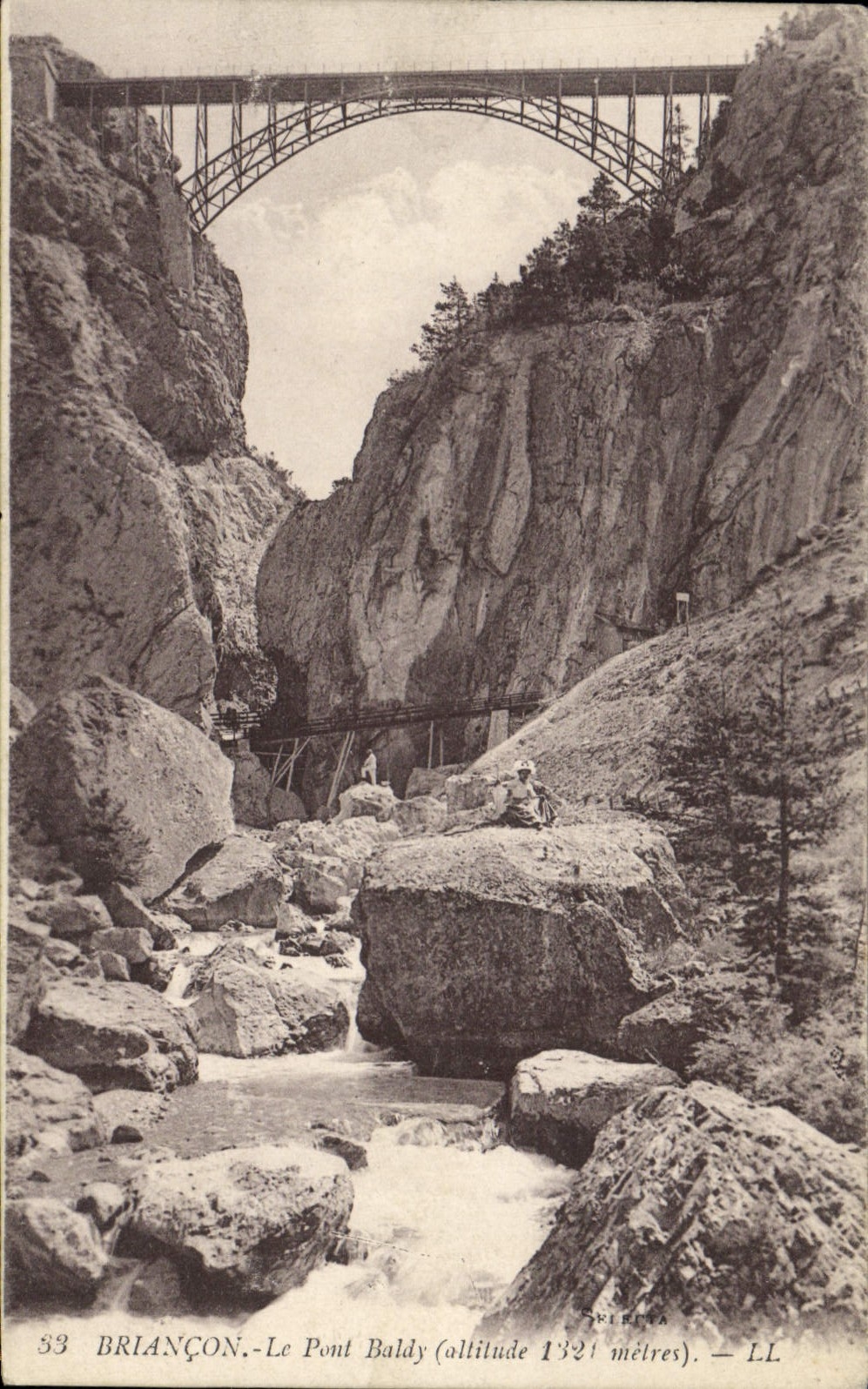 CPA Briancon Le Pont Baldy 
