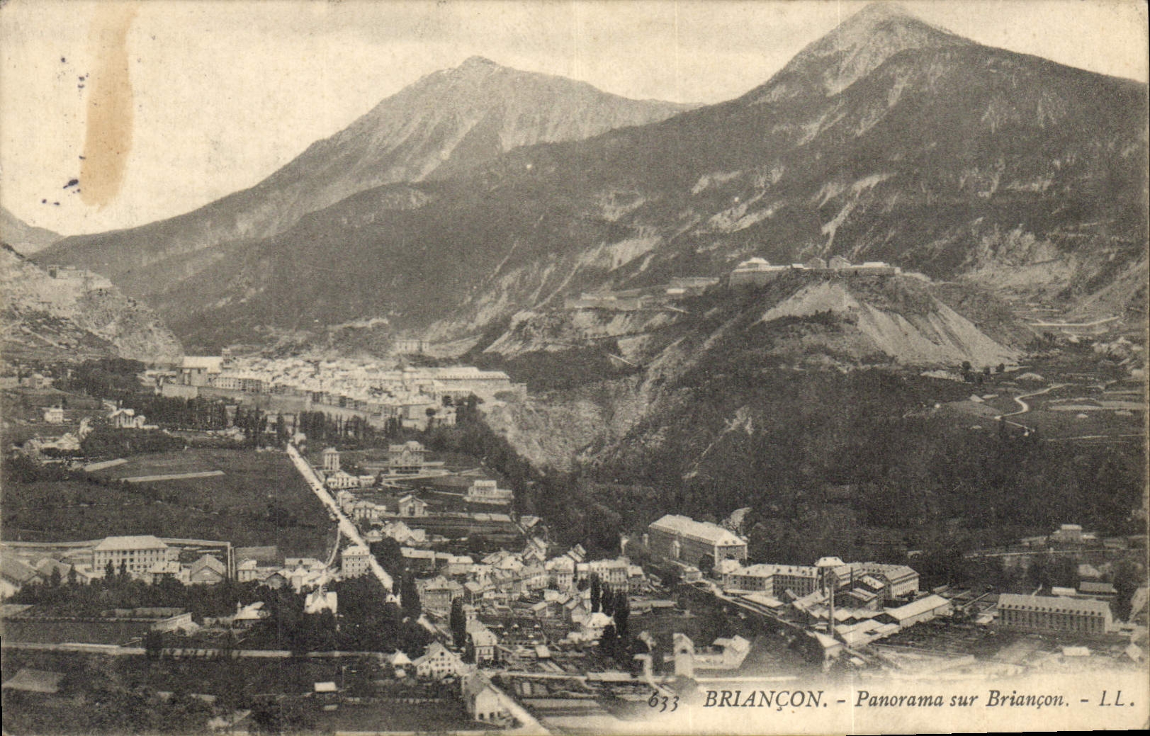 CPA Briancon Panorama sur Briancon 