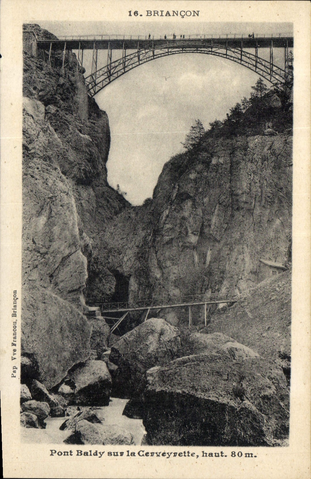 CPA Briancon Pont Baldy sur la Cerveyrette 