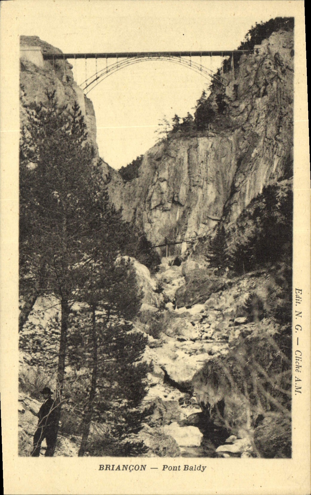 CPA Briancon Pont Baldy 