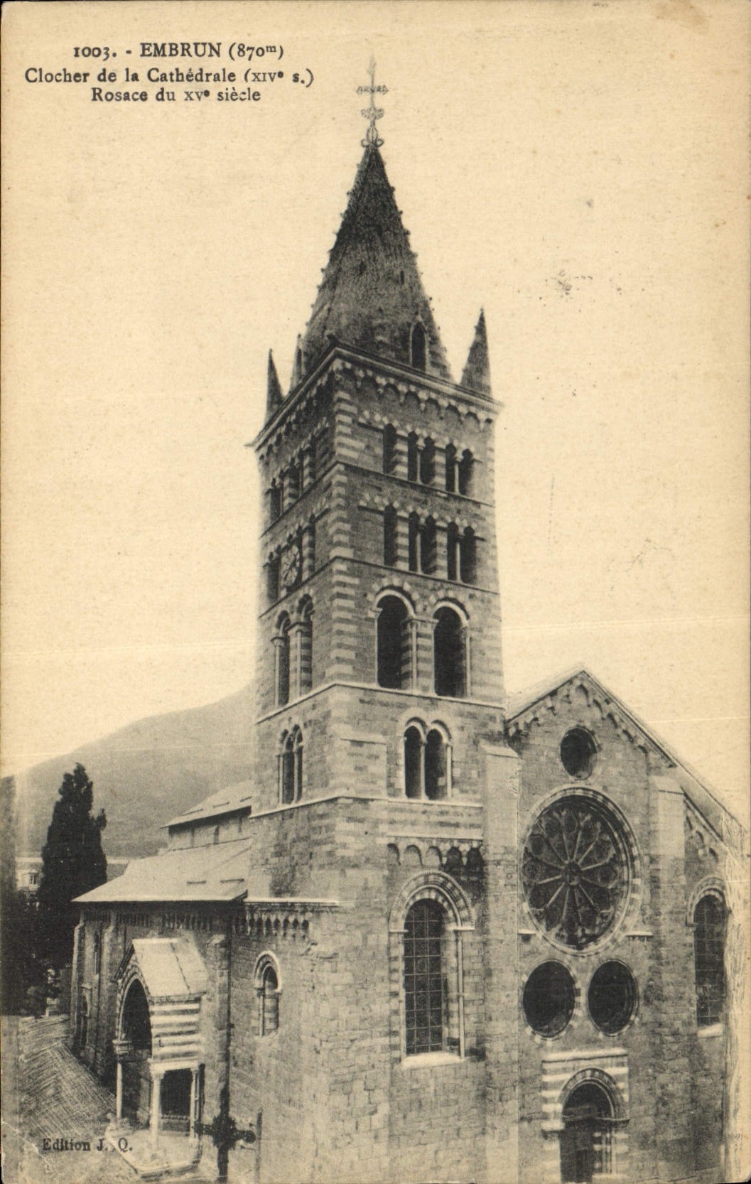 CPA Embrun Clocher de la Cathedrale 